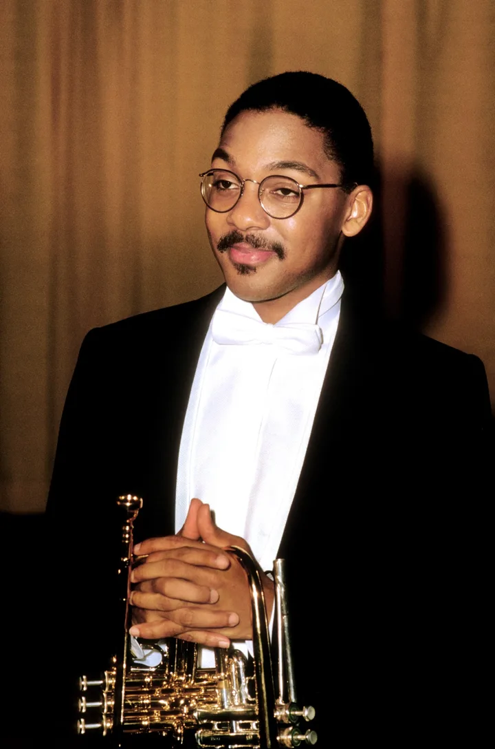 Wynton Marsalis circa 1983. That year, he released jazz and classical recordings that each went on to win Grammys. Michael Ochs Archives/Getty Images